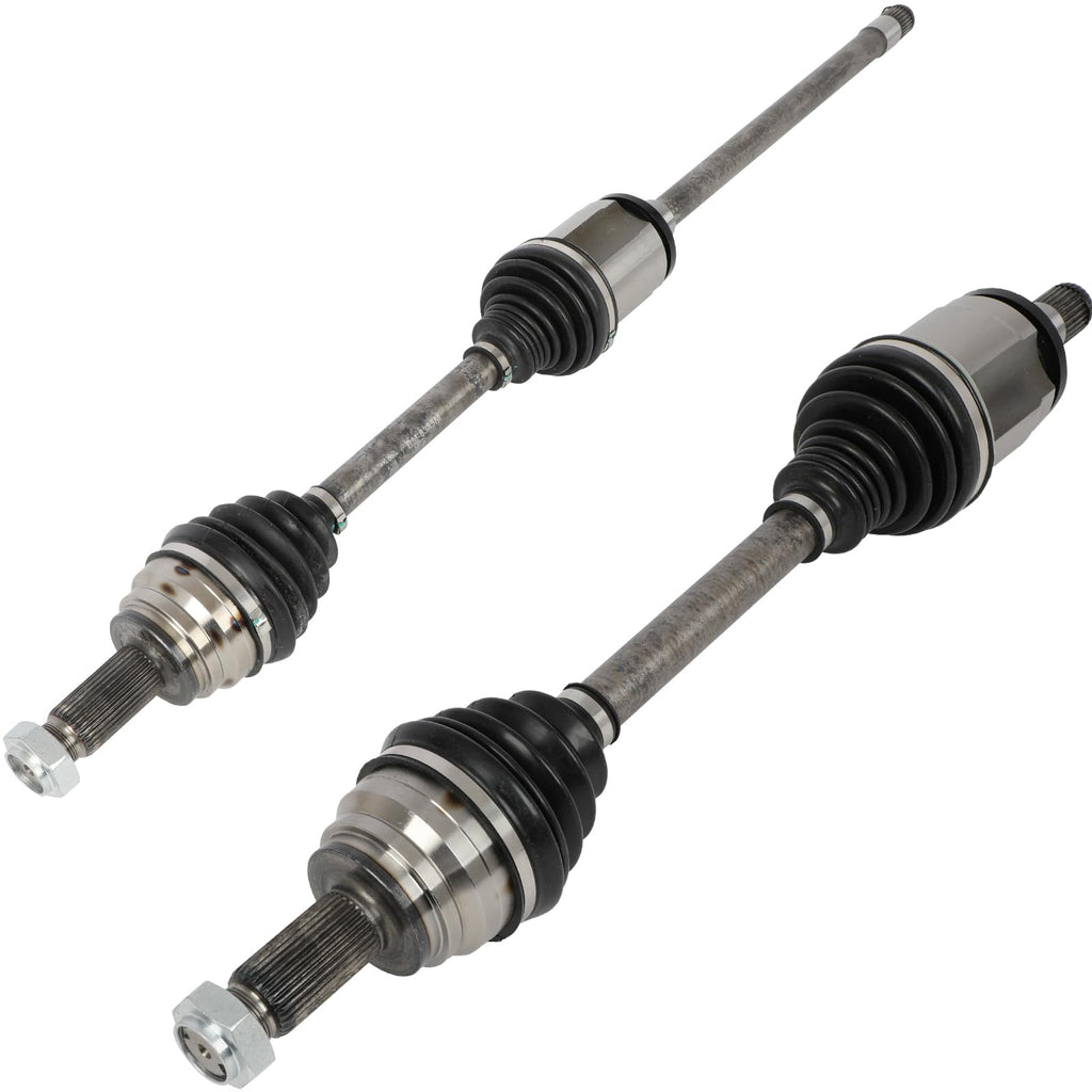 SCITOO Pair (2) Front CV Axle Assembly For BMW X5 4.4L 2010-2018