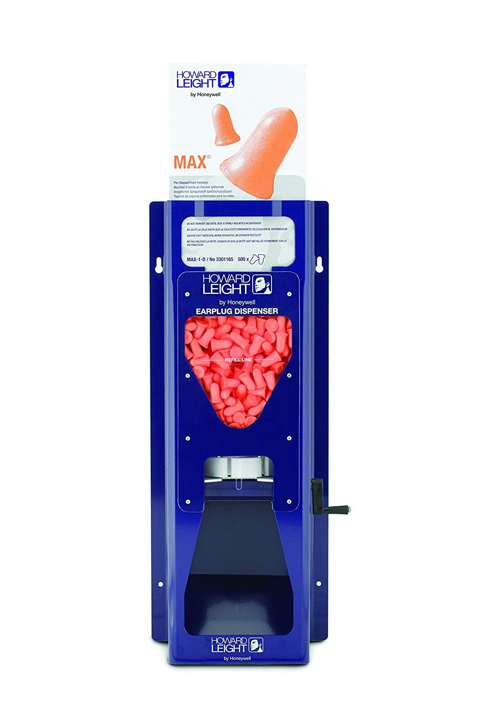 by Honeywell Leight Source 500 Earplug Dispenser (LS-500), blue