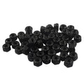 50 Pack #8-32 Nylon Insert Hex Lock Nuts