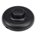 uxcell Inline Foot Pedal Push Button Switch Lamp Lights Foot Control Black