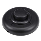 uxcell Inline Foot Pedal Push Button Switch Lamp Lights Foot Control Black