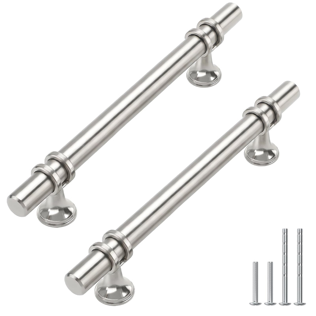 40 Pack 5 Inch Brushed Nickel Cabinet Handles