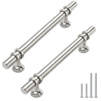 40 Pack 5 Inch Brushed Nickel Cabinet Handles
