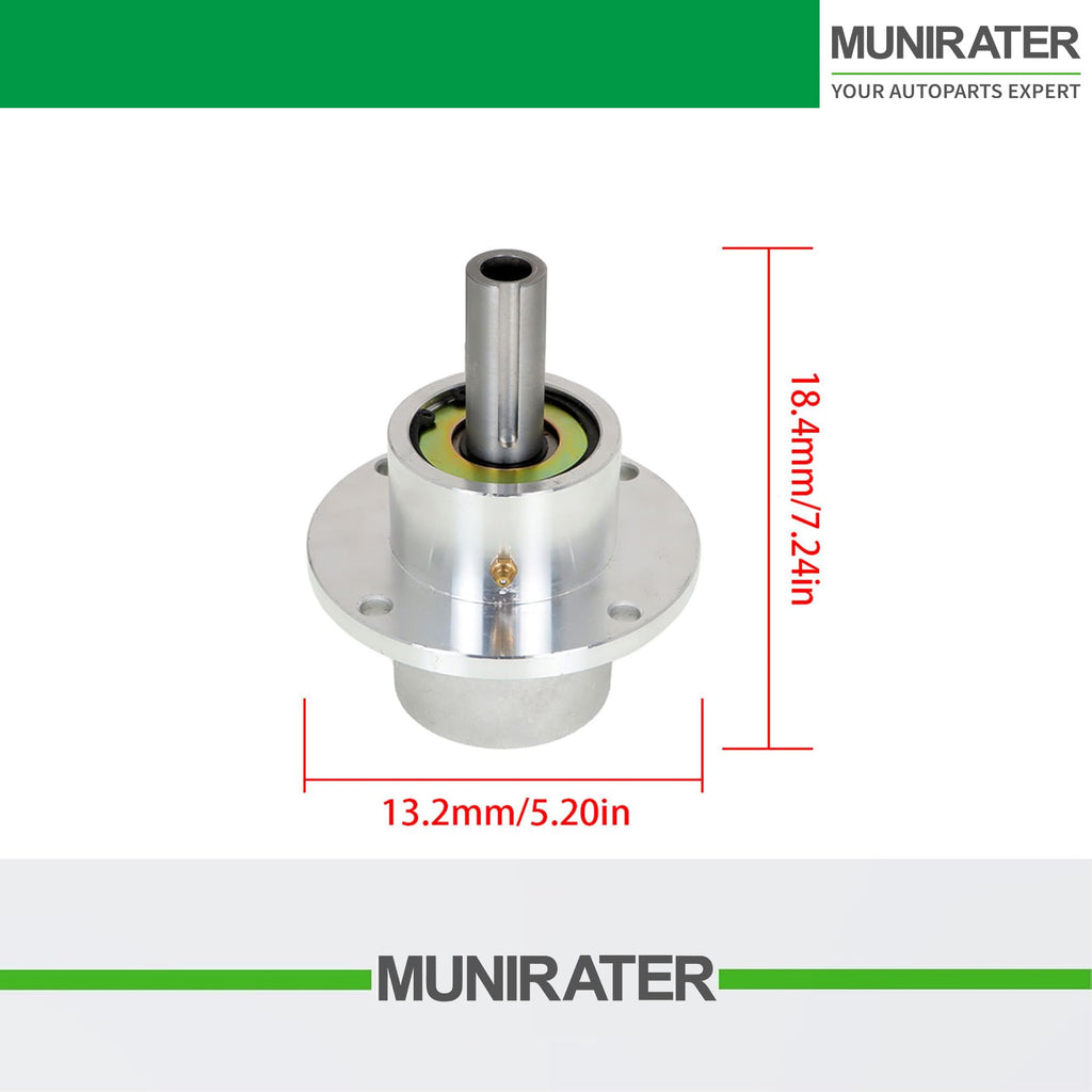 munirater 3Pcs Mower Spindle Replacement for 71460007 1530301
