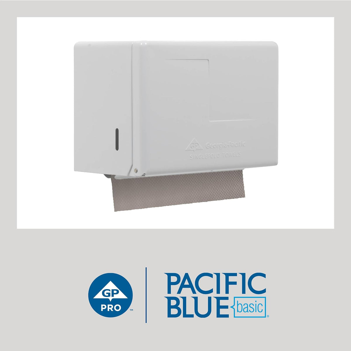 Pacific Blue Basic S-Fold Recycled Paper Towels by GP PRO (Georgia-Pacific), Brown, 23504, 250 Towels Per Pack, 16