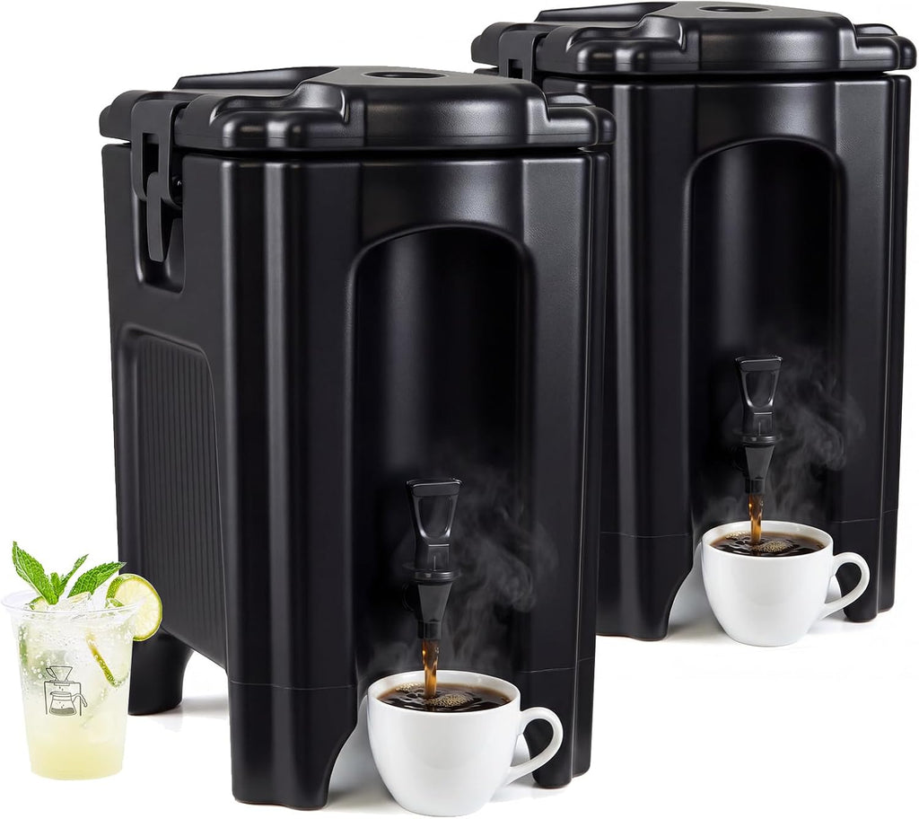 5 Gal Insulated Beverage Dispenser, Commercial Coffee Drink Serve