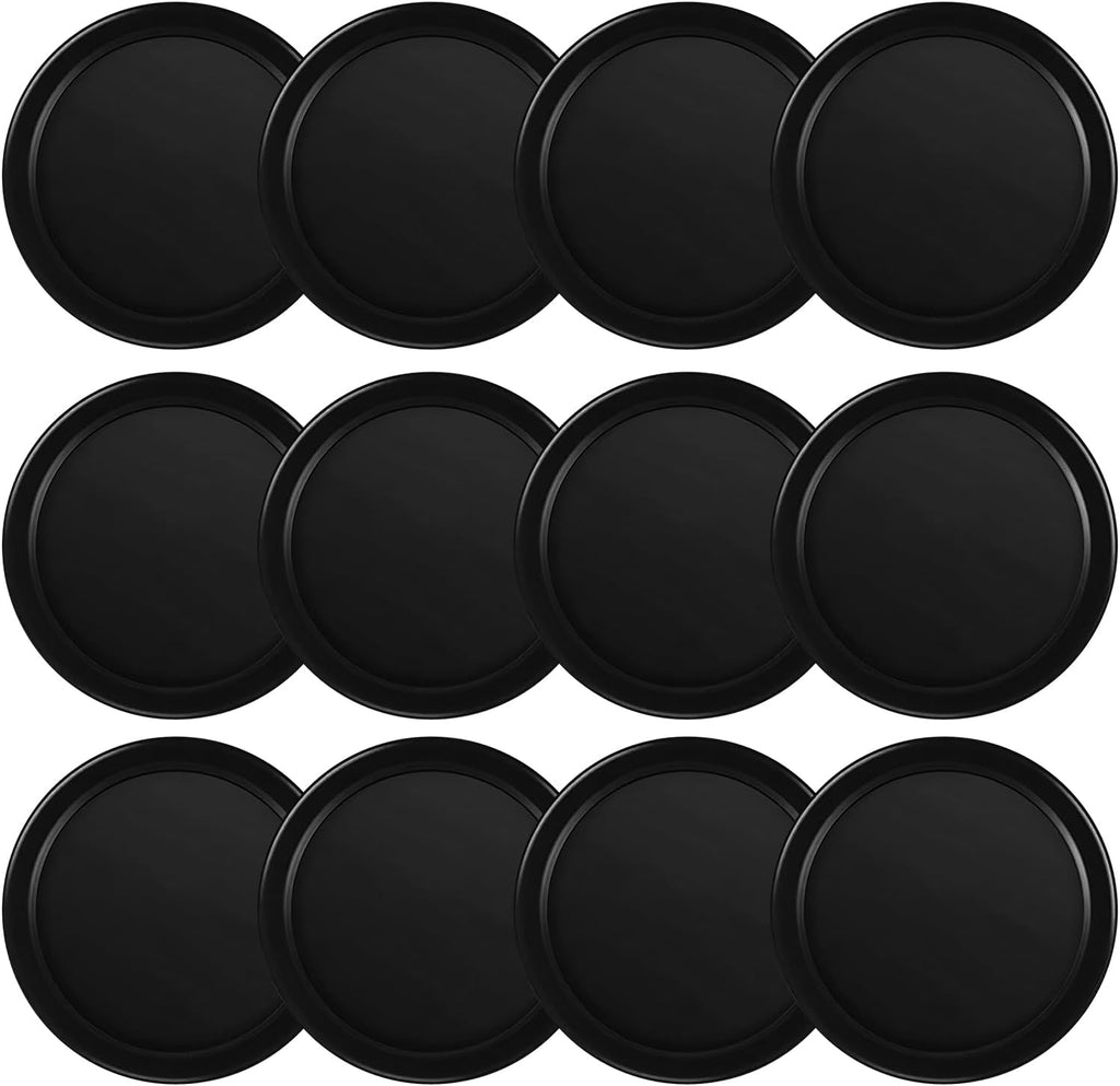 3 1/4 Inches Air Hockey Pucks 12 Pack Full Size Heavy Replacement Pucks for Game Tables Equipment Accessories