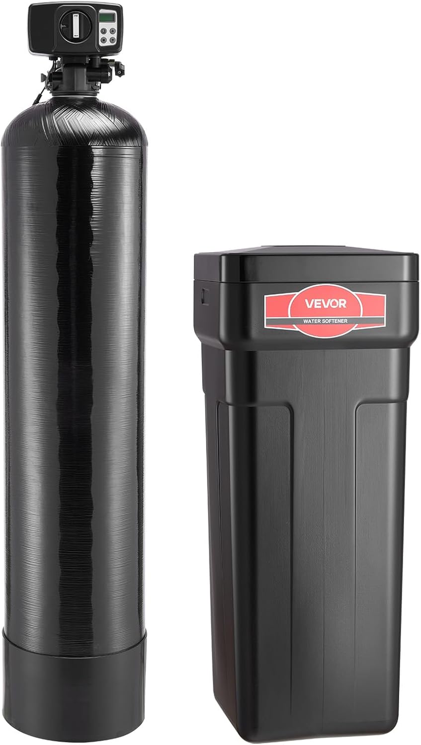 Water Softener, 48,000 Grains Whole House Water Softener System, with Automatic Digital Control Head, Bypass Valve