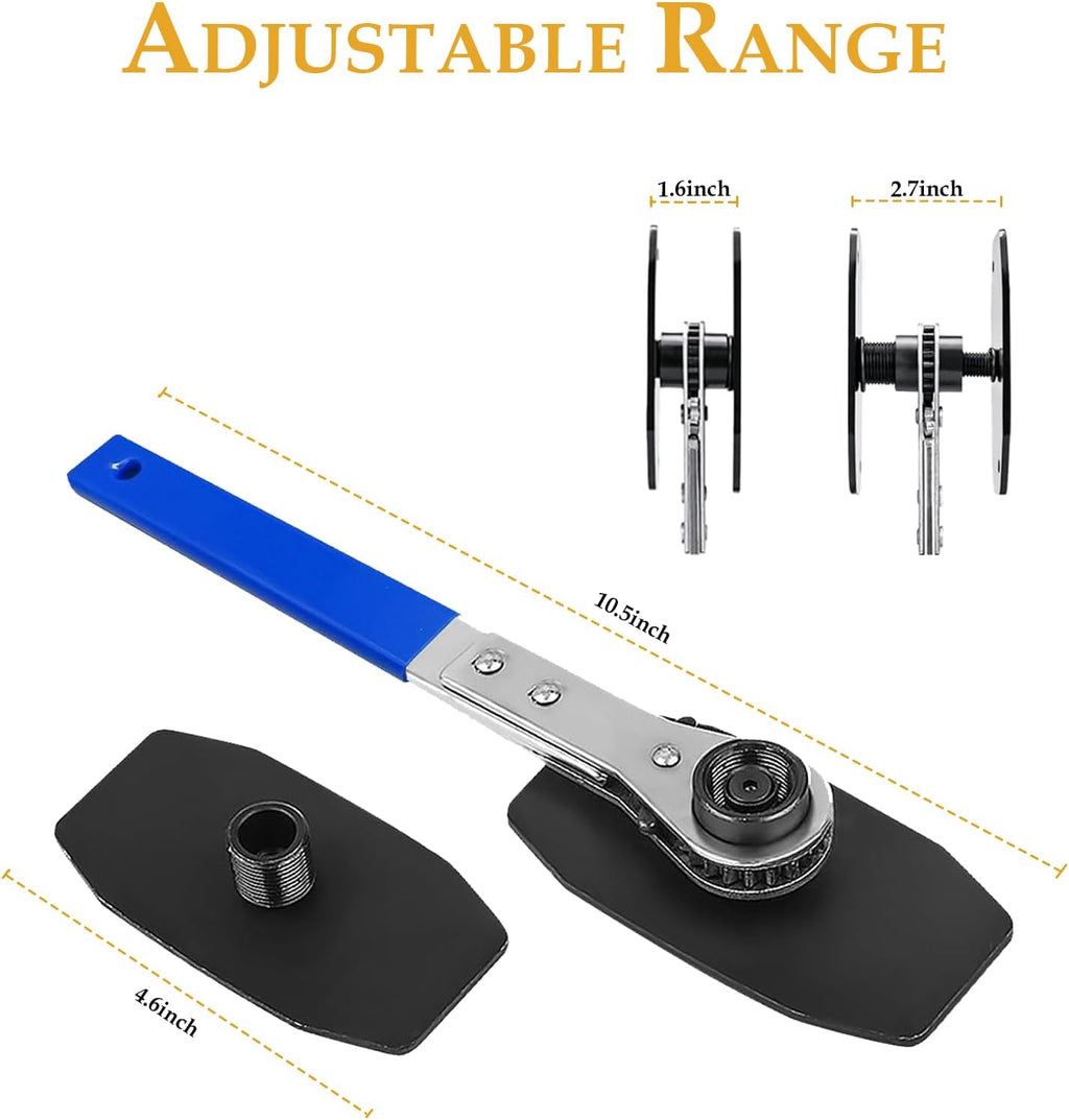 Brake Caliper Compression Tool 4 Hooks Blue Grip Piston Compressor Disc