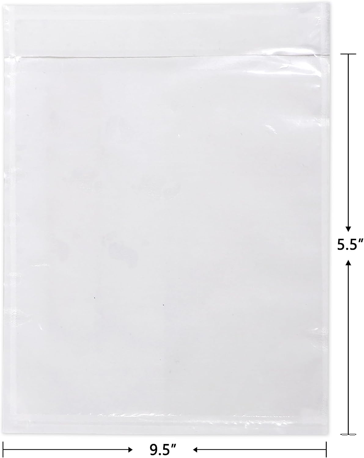 200 PCS 9.5"x12" Packing List Pouch with Self-Adhesive Seal