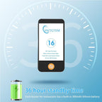 Restaurant Pager System,1640ft Long Range Restaurant Vibrating Buzzers with Beeping,Vibration,Flashing,10 Pagers for