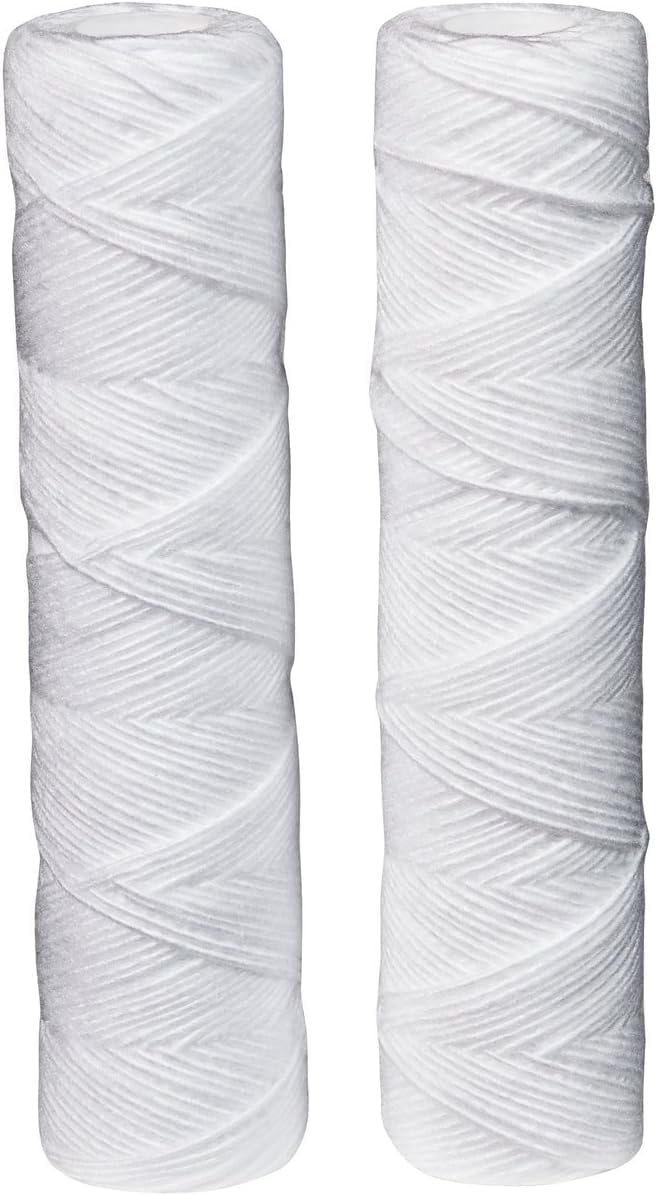 Filtrete String Wound Whole House Filter Replacement 3WH-STDSW-F02, 2-Pack | String Wound Filter Helps Helps Protect