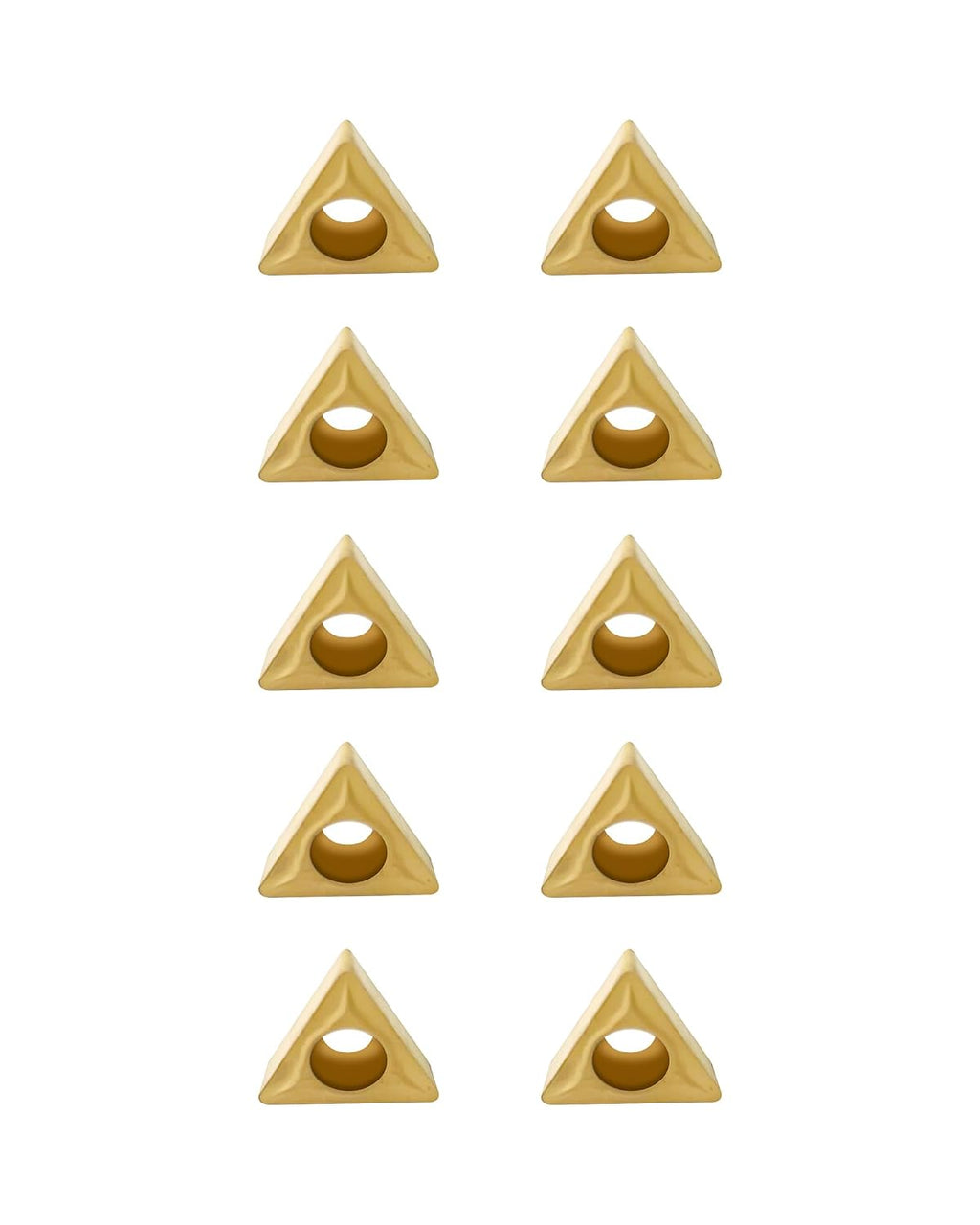 10Pcs TCMT32.52 TCMT16T308 Carbide Turning Inserts