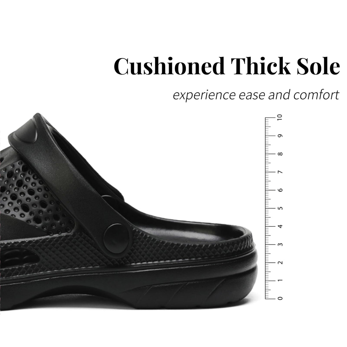 Men & Women Clogs with Arch Support Lightweight Garden Shoes