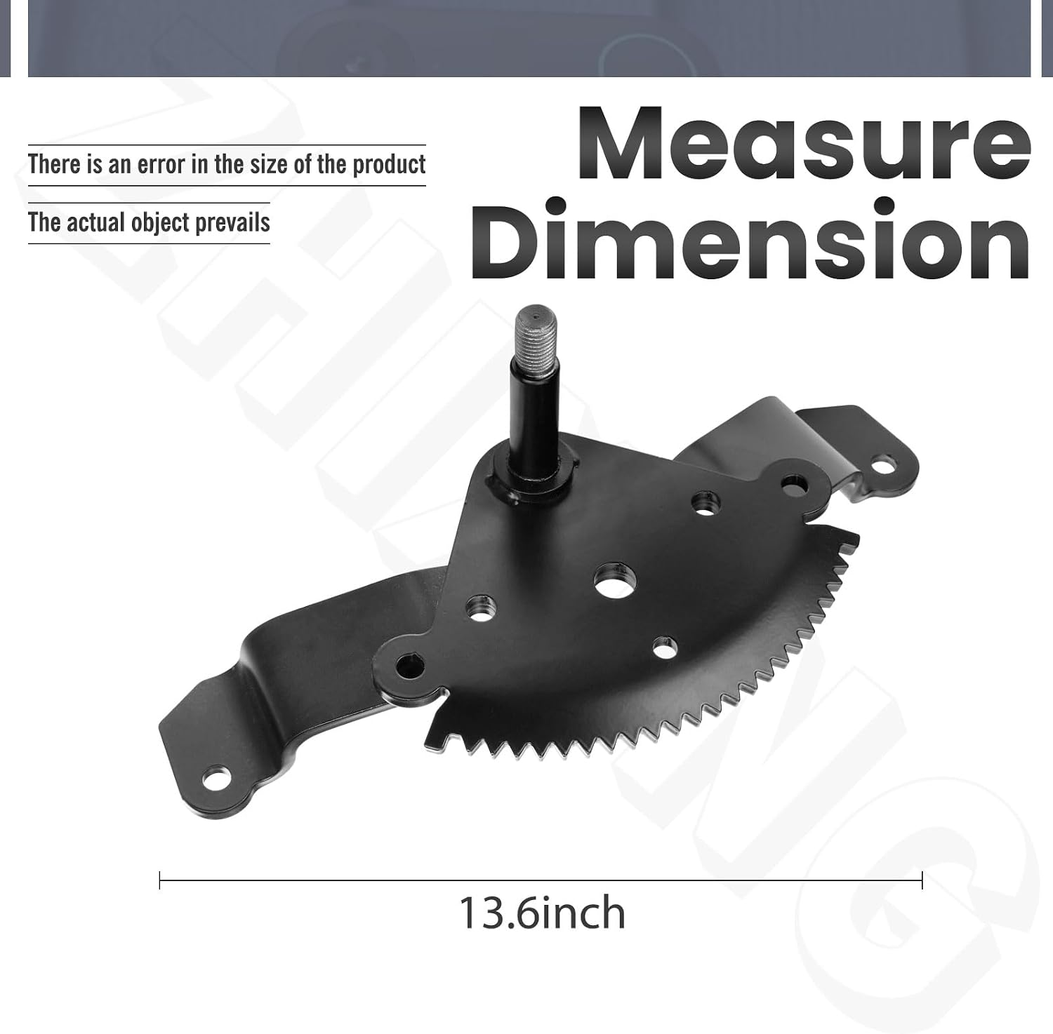 AM136297 Steering Sector Gear Compatible with Jo-hn Deere M151206 X500 X520 X300 X320 X340 Lawn Tractor