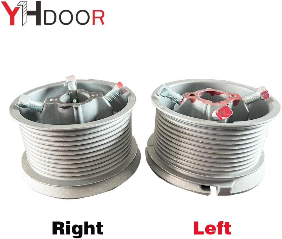 Garage Door Cable Drums Replacement for up to 12' High Door, Standard Lift, 400-12 one Pair (Left and Right)