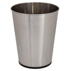 5 Liter Small Wastebasket | 2 Pack | Round Open Top | Trash Can | Bathroom | Bedroom | Kitchen | Office | Dorm |