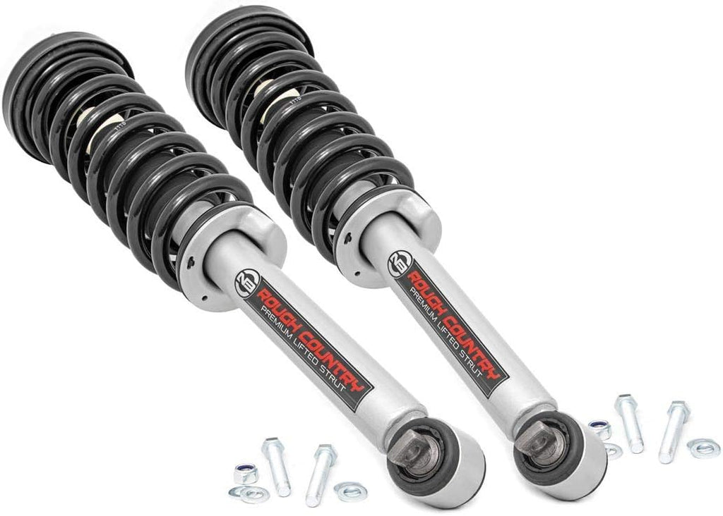 Rough Country 6" Loaded N3 Lifted Struts for 2014-2025 Ford F-150 4WD - 501052