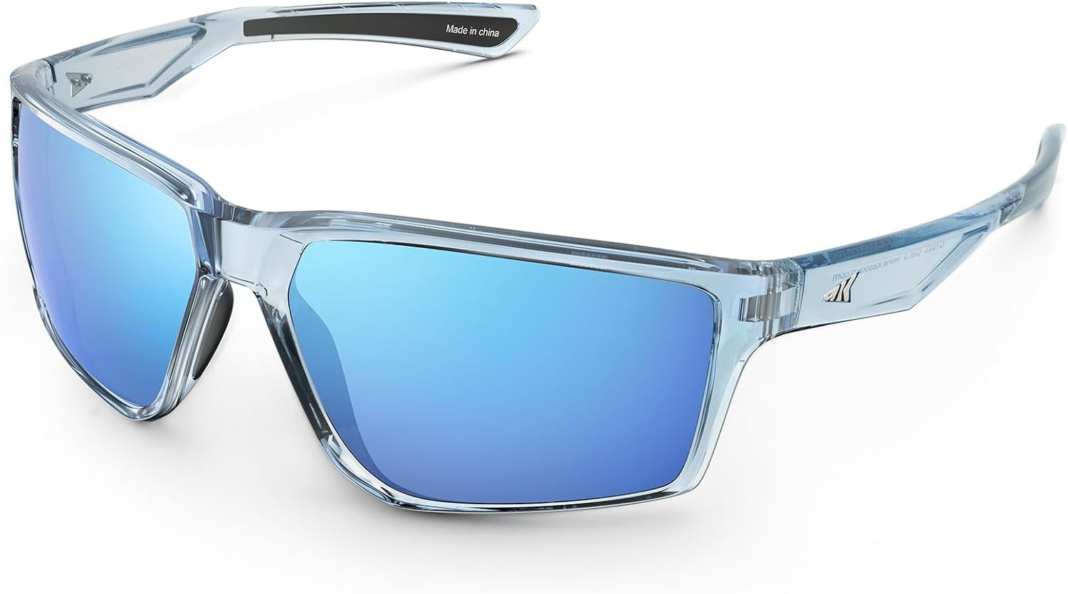 Osage Polarized Sport Sunglasses for Men and Women, Wrap Design | PuriVex Water & Salt Repellent, UV Protection