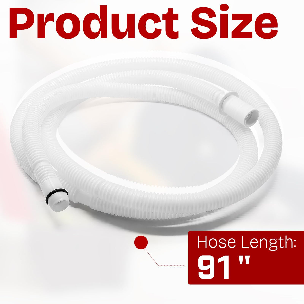 For Bosch SHE878ZD6N/18 Dishwasher Drain Hose Replacement
