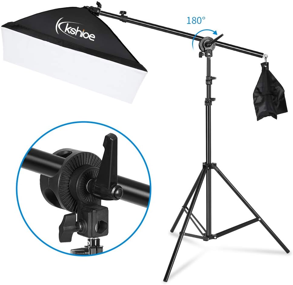 Photography Lighting Kit, 6.5x10feet/2x3m Backdrops Stand Support System, 5 in 1 reflectors, 1600w 5500k Umbrellas