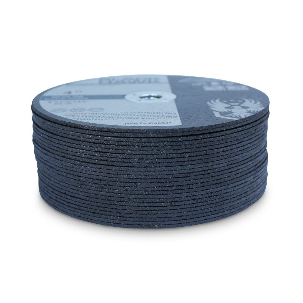 BHA 4 x 1/16 x 3/8 Cut Off Wheels for Die Grinders, Metal - 25 Pack