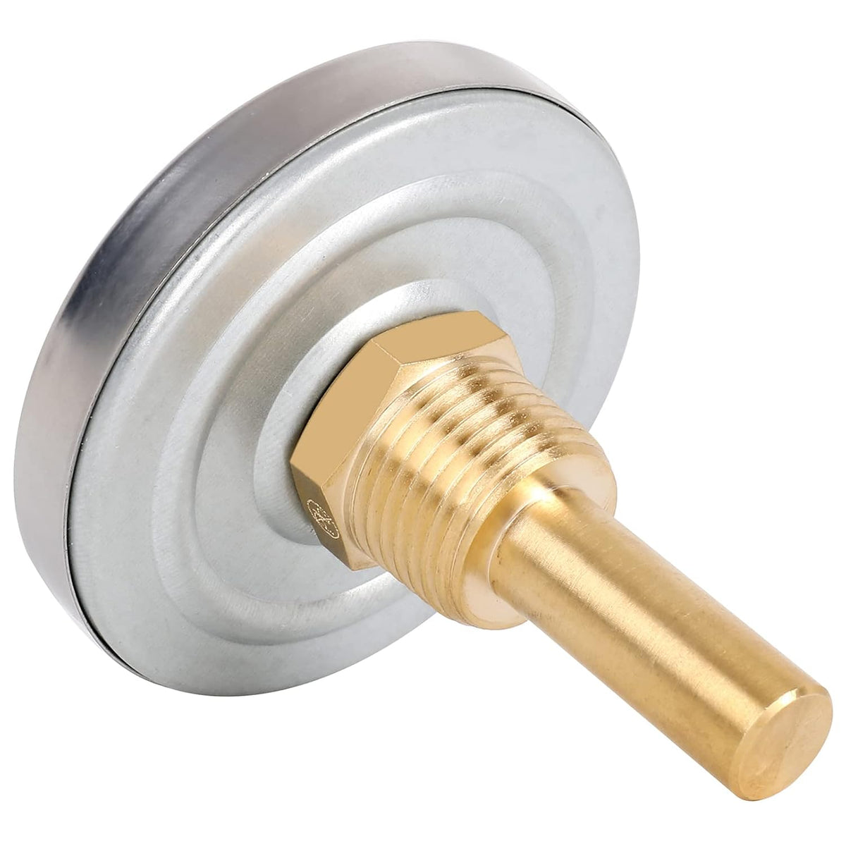 Uharbour 2-1/2" Dial Bi-Metal Water Thermometer 2 Pack, 1/2" NPT