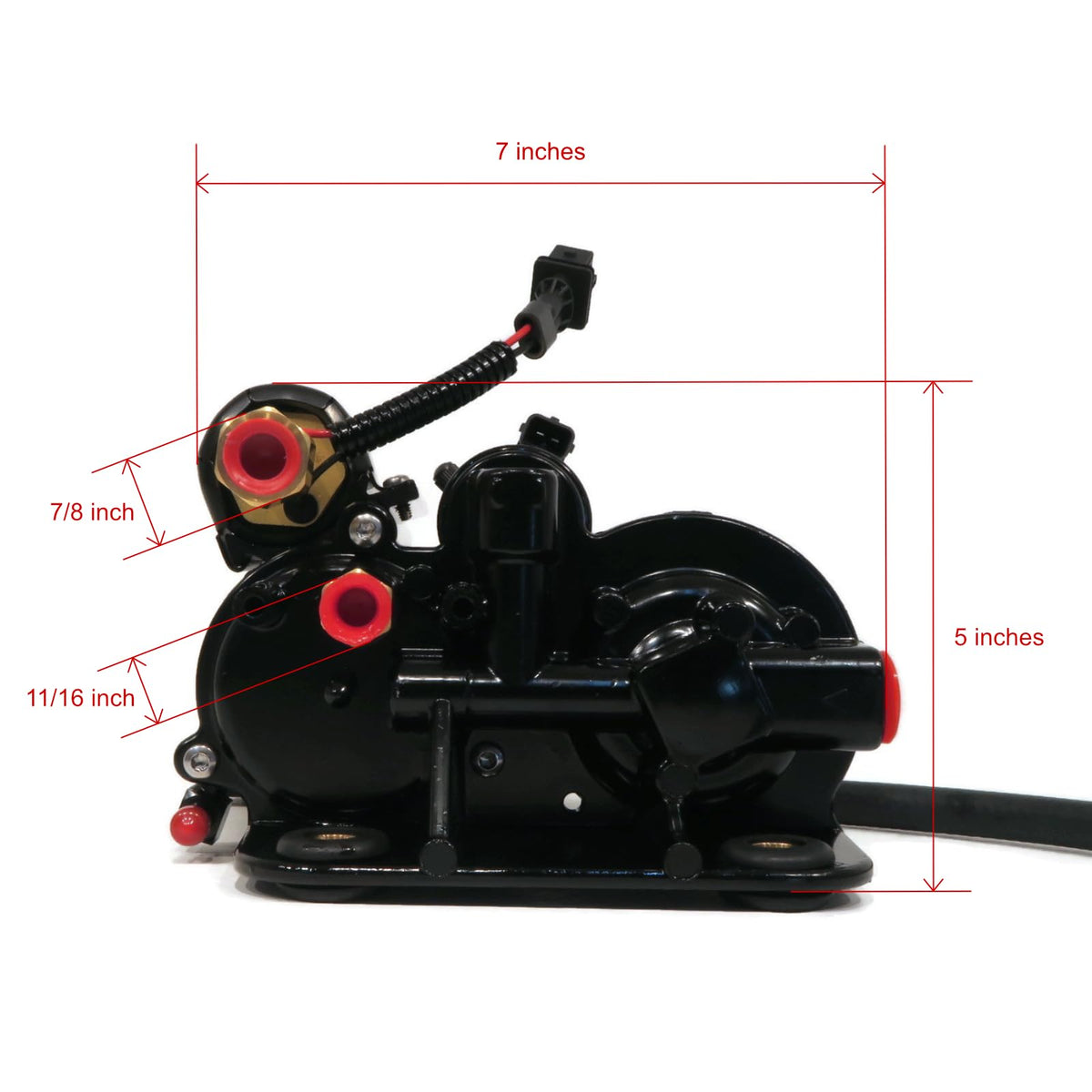 The ROP Shop Electric Fuel Pump Assembly for Volvo Penta 21545138, 23306461, 21397771 Engine