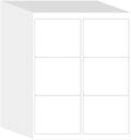 1" x 2-5/8" Bulk Address Labels 30/Sheet 45000 Labels 1500 Sheets