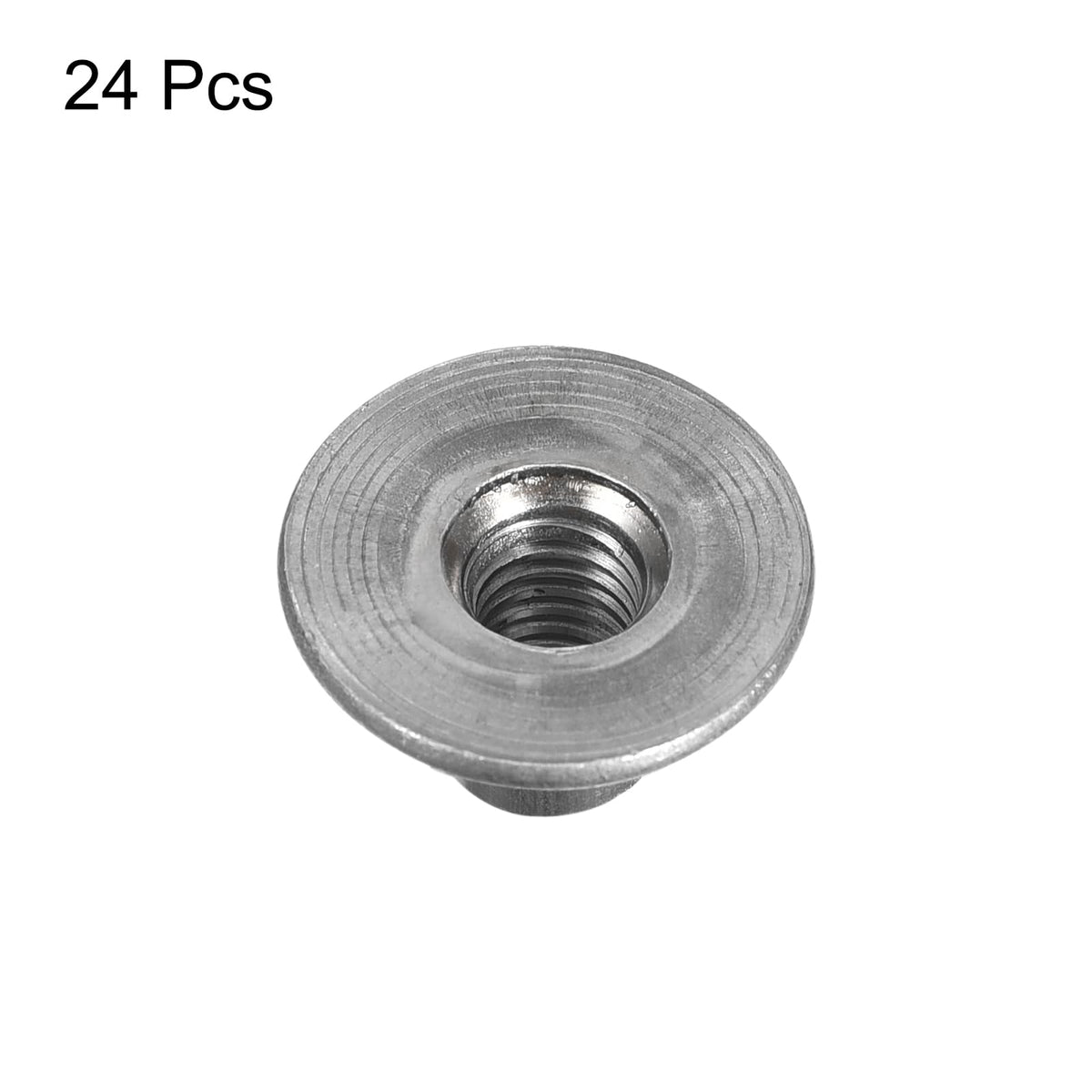 uxcell 24pcs M6 Carbon Steel Tee Nuts
