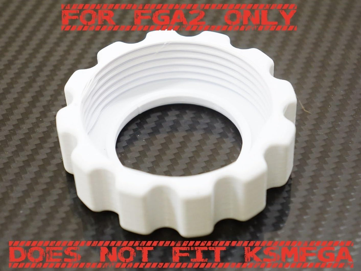 3DEXL Replacement 3D Lock Ring Part For KitchenAid FGA-2, White