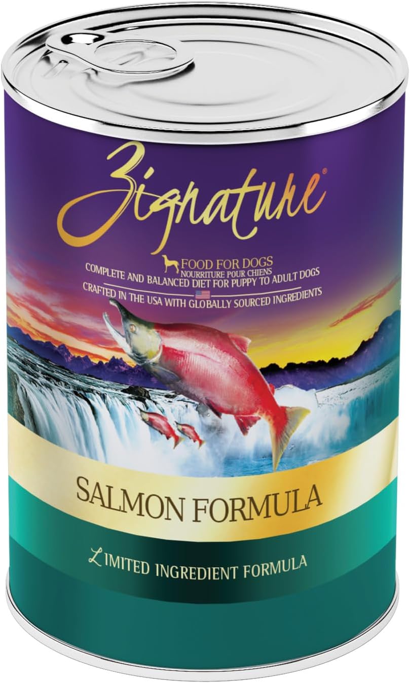 Salmon Limited Ingredient Formula Wet Dog Food 13oz, case of 12