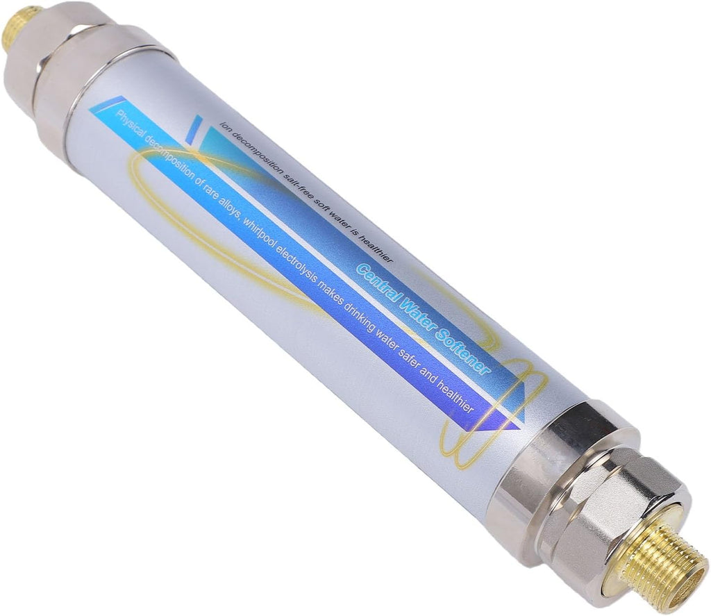 No Salt Water Softener, Stainless Steel Magnetic Water Descaler System for Whole House, Prevents Limescale in Pipes