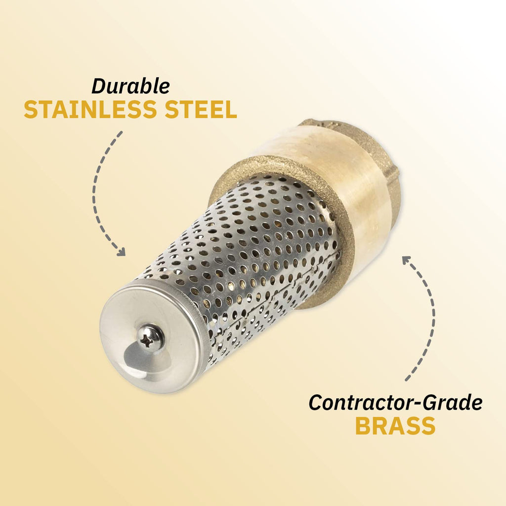 Foot Valve, 1 1/4" Female connection
