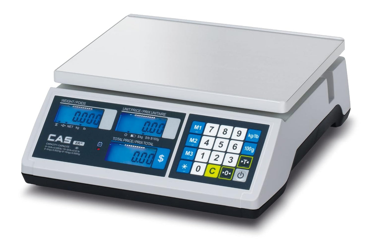 ERJR-30L Electronic Price Computing Scale - Dual Range (30lb)