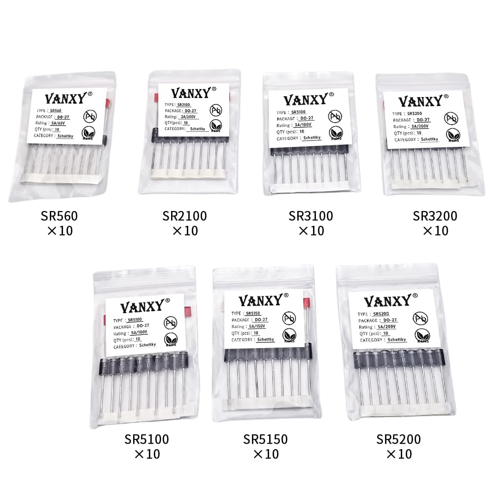 70Pcs SR560 SR2100 SR3100 SR3200 SR5100 SR5150 SR5200 Diode Kit