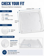 Shed Skylight Replacement Compatible with Suncast 0462978, Non-Vented Cover