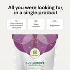 3-in-1 Laundry Detergent Pods, 60 Count, Lavender + Vanilla