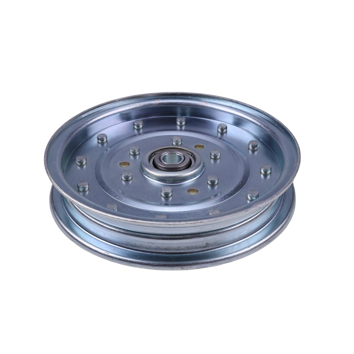AIVWUMOT Flat Idler Pulley 5021976 for Ferris Anapper Pro 5600184 5102831