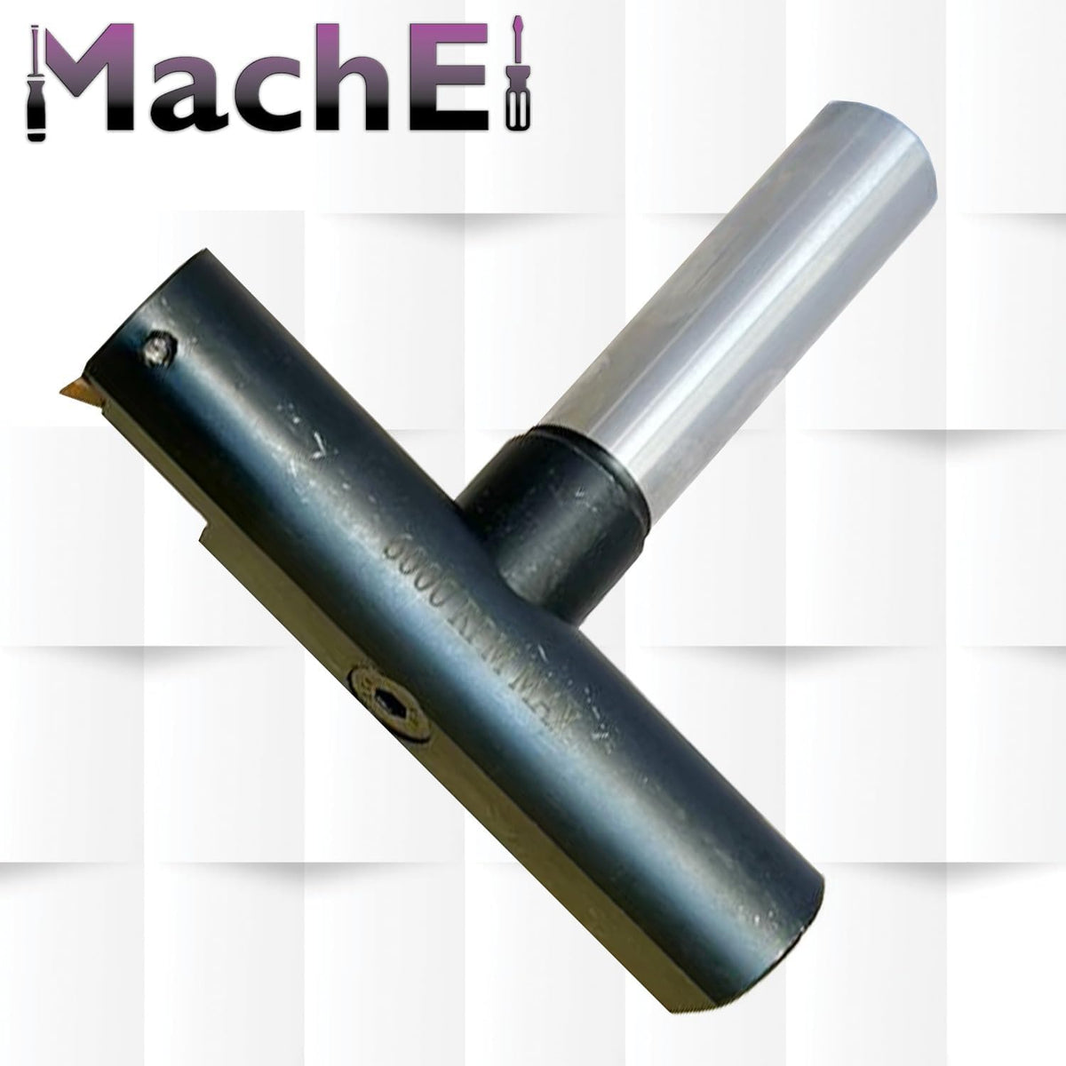 MachEl New Balanced Design 4″ Fly Cutter Indexable Type with 3/4″ Straight Shank Single Insert Face Milling Cutter TCMT1604 Insert Included Torx Screw & Star Key Included