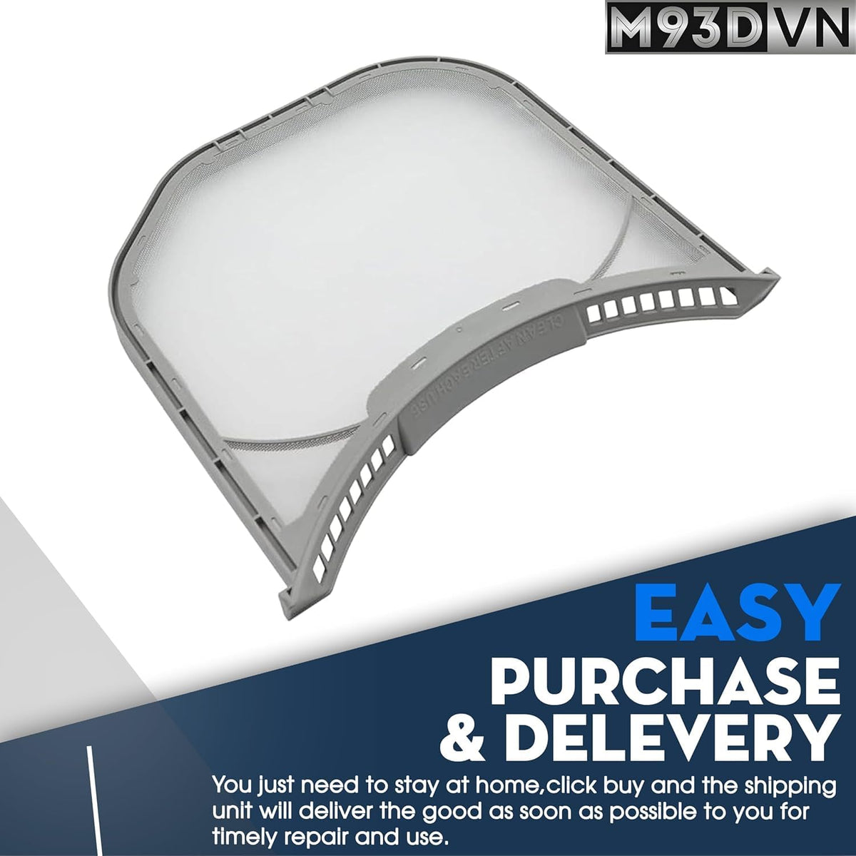2PC Dryer Lint Filters For LG DLGX3361V DLGX3371V DLGX3371W DLEX3570V