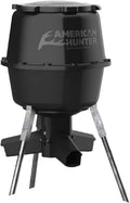 30-Gallon Nesting Hopper Gravity Deer Feeder – Maintenance-Free Tripod Game Feeder