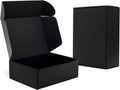 12x9x4" Black Shipping Boxes 20 Pack Corrugated Cardboard Box