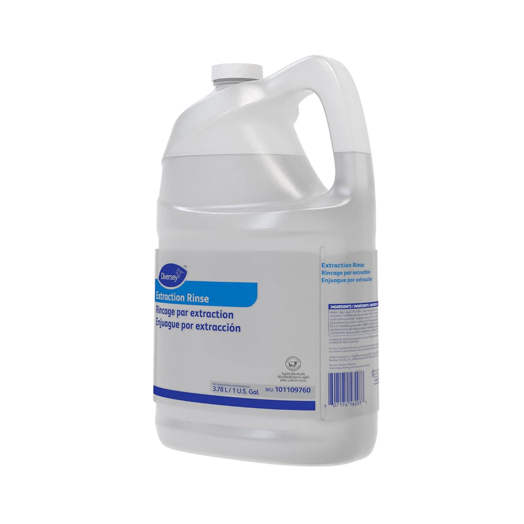 Extraction Rinse, Carpet Rinse Aid, 1 Gallon, 4 Pack