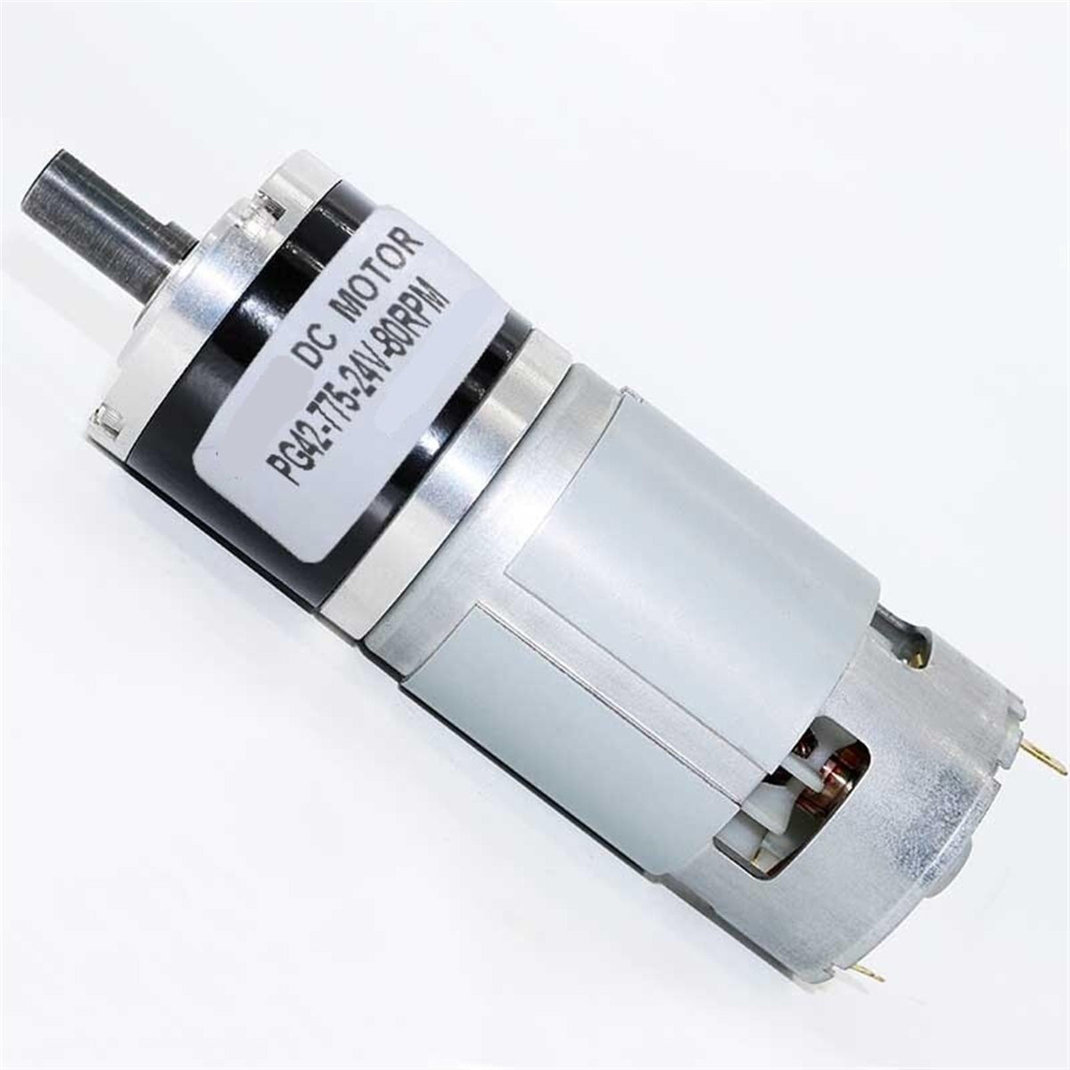 PG42-775 High Torque Precision Planetary Gear Motor with 42 Reducer 775 dc Motor Planetary Gear Box 24v 8000R Fan DC Motor(1379R)