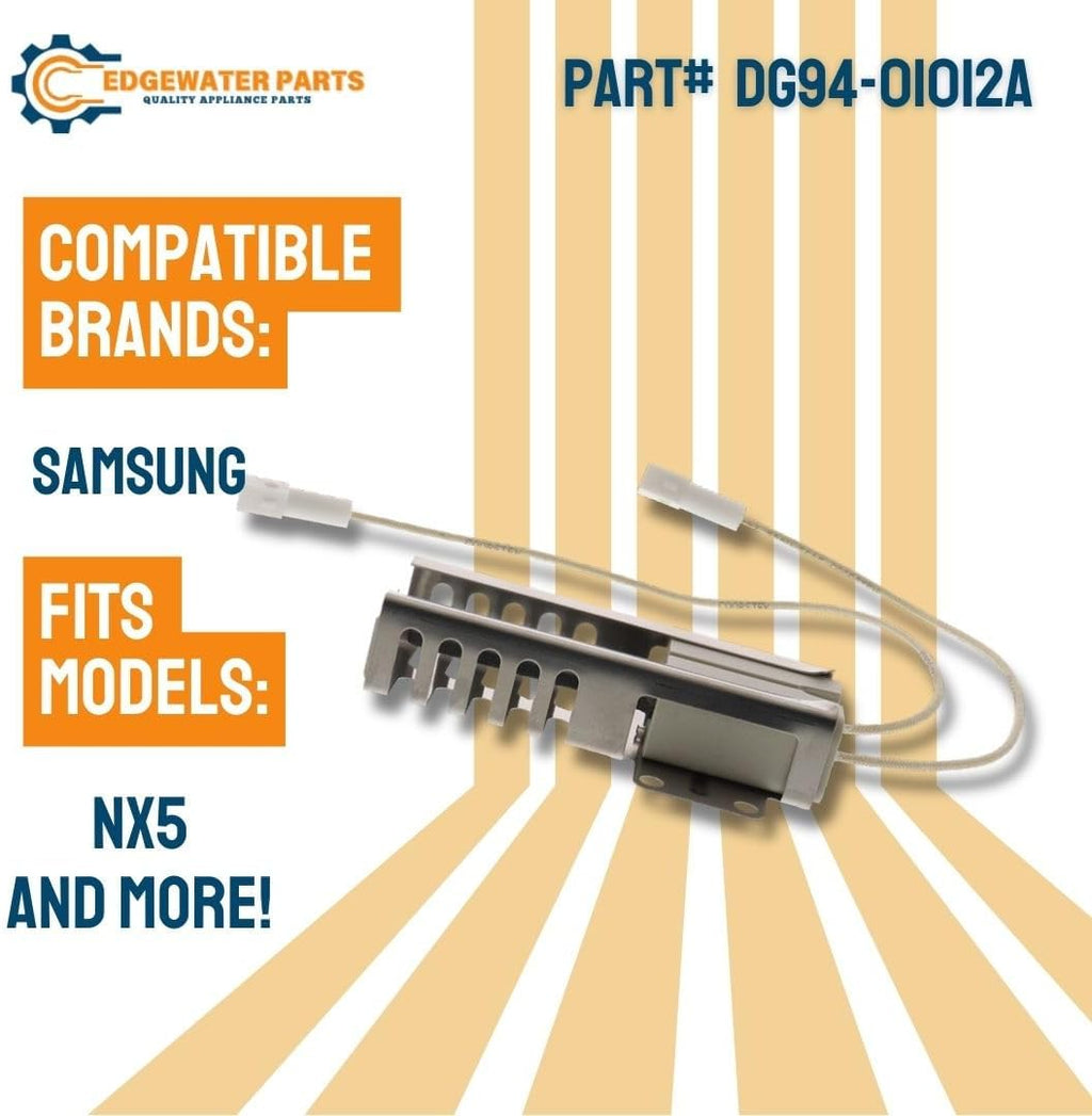 Edgewater Parts DG94-01012A Oven Igniter Replacement Compatible With Samsung Ovens