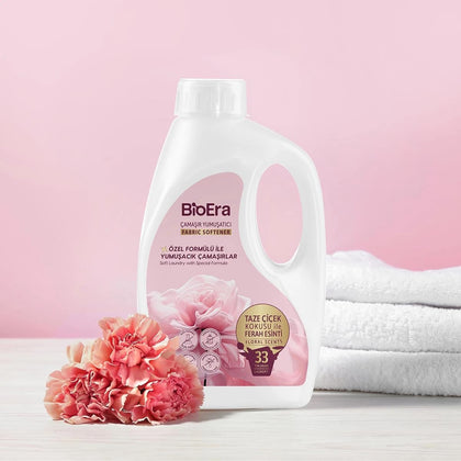 Natural Fabric Softener 1500ml – ELiquid Fabric Softener Long-Lasting Freshness • Ultra-Soft Feel • Reduces Static &
