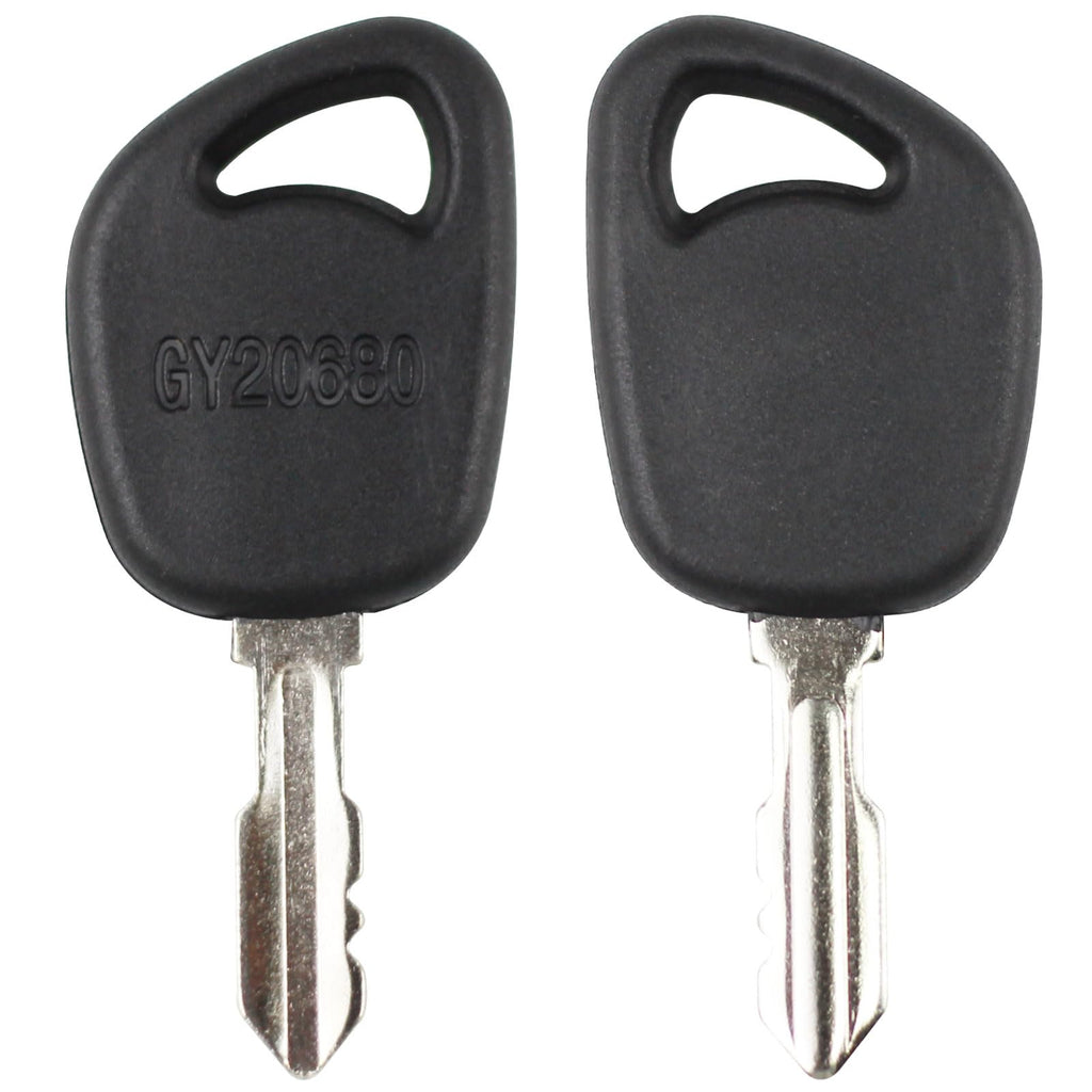 6PCS Lawn Mower Ignition Keys GY20680 Replacement for Jo-hn Deere Mowers