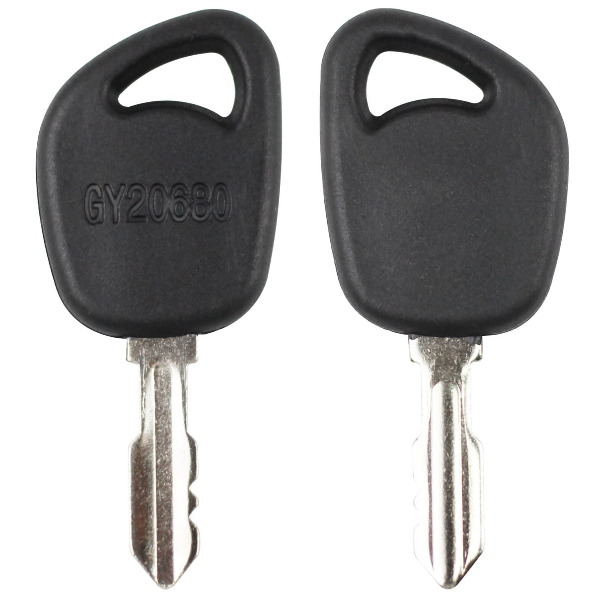 6PCS Lawn Mower Ignition Keys GY20680 Replacement for Jo-hn Deere Mowers
