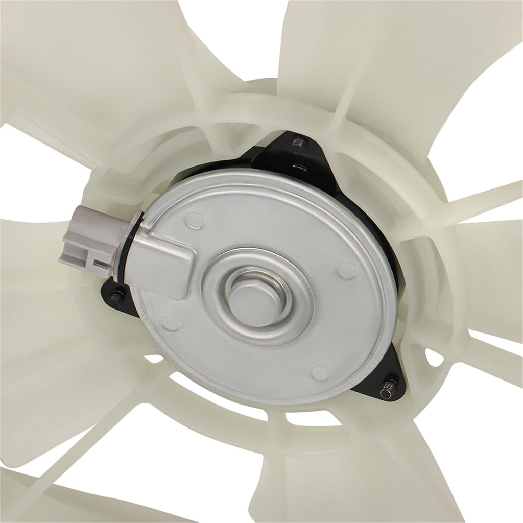 marddpair Radiator Cooling Fan 620-546 Replacement for Toyota Matrix Corolla 2003-2008 Replacement for Pontiac Vibe 1.8L 2003-2004 312-55016-120